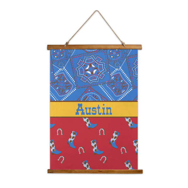 Custom Cowboy Wall Hanging Tapestry (Personalized)