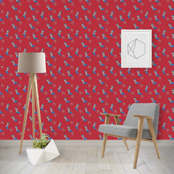 Cowboy Wallpaper & Surface Covering (Water Activated - Removable)