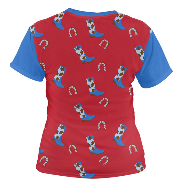 Cowboy Women's T-shirt Back