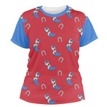 Cowboy Women's Crew T-Shirt - 2X Large