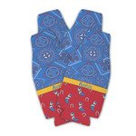 Cowboy Zipper Bottle Cooler - Set of 4 (Personalized)