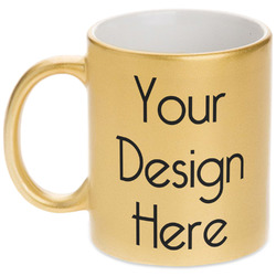 Metallic Gold Mug
