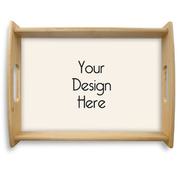 Natural Wooden Tray - Large