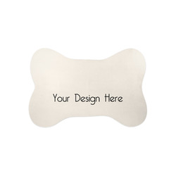 Bone Shaped Dog Food Mat - Small