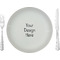 10" Glass Lunch / Dinner Plates