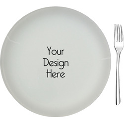 8" Glass Appetizer / Dessert Plate