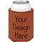 Leatherette Can Sleeves - Single-Sided