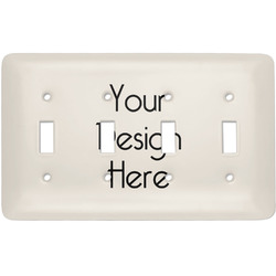 Light Switch Cover - 4 Toggle Plate