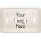 Light Switch Covers - 4 Toggle Plate