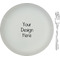 Glass Appetizer / Dessert Plates 8" - Single