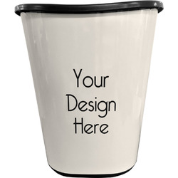 Waste Basket - Single-Sided - Black