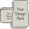 Car Floor Mats Set - 2 Front & 2 Back