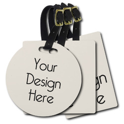 Fall Leaves Plastic Luggage Tag