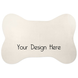 Bone Shaped Dog Food Mat - Large