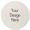 Round Rubber Backed Coasters - Single