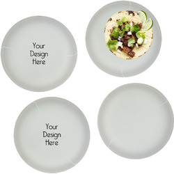 Glass Lunch / Dinner Plates 10" - Set of 4