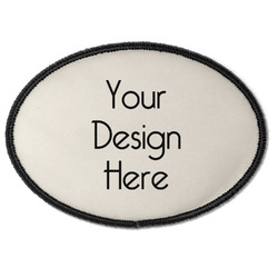 Iron On Oval Patch