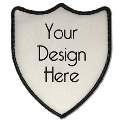 Iron On Patch - Shield Shape