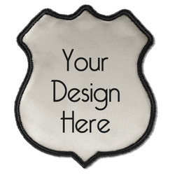 Iron On Patch - Badge Shape