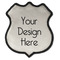 Iron On Patches - Badge Shape