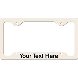 License Plate Frame - Style C