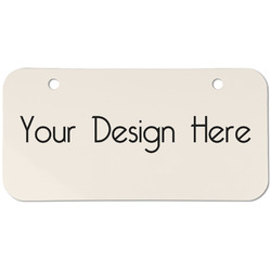 Mini/Bicycle License Plate - 2 Holes