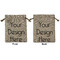 Burlap Gift Bags - Medium - Double-Sided