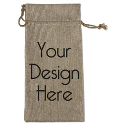 Burlap Gift Bag - Large - Single-Sided