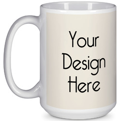 15 oz Coffee Mug - White