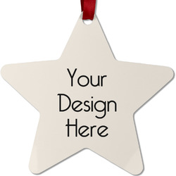 Metal Star Ornament - Double-Sided