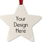 Metal Star Ornaments - Double-Sided