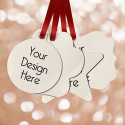 Metal Ornaments - Double-Sided
