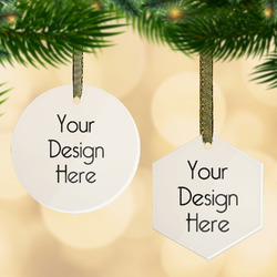 Flat Glass Ornament