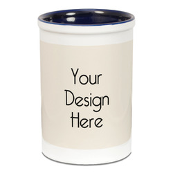 Ceramic Pencil Holders - Blue