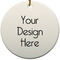 Round Ceramic Ornaments