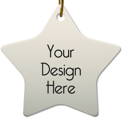 Star Ceramic Ornament