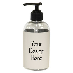 Plastic Soap / Lotion Dispenser - 8 oz - Small - Black