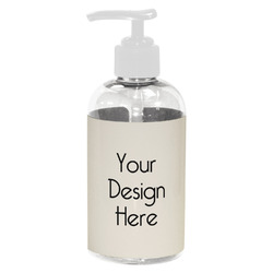 Plastic Soap / Lotion Dispenser - 8 oz - Small - White