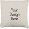 Faux-Linen Throw Pillows 18"