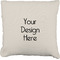 Faux-Linen Throw Pillows 20"