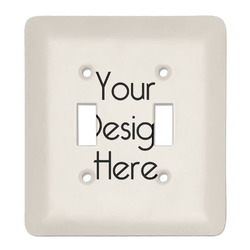 Light Switch Cover - 2 Toggle Plate