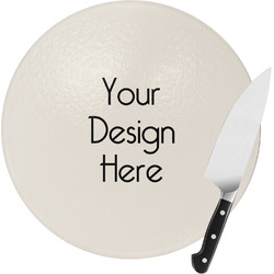 Round Glass Cutting Board - Small