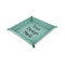 Faux Leather Dice Trays - 6" x 6" - Teal