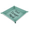 Faux Leather Dice Trays - 9" x 9" - Teal