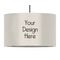 12" Drum Pendant Lamps - Fabric