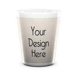 Ceramic Shot Glass - 1.5 oz - White - Single