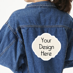 Twill Iron On Patch - Custom Shape - 2XL
