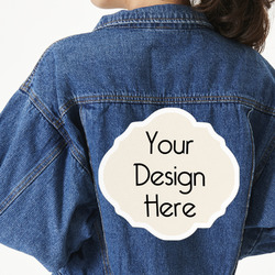 Twill Iron On Patch - Custom Shape - 3XL