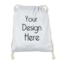 Drawstring Backpack - Sweatshirt Fleece - Single-Sided