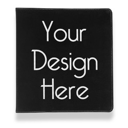 Leather Binder - 1" - Black